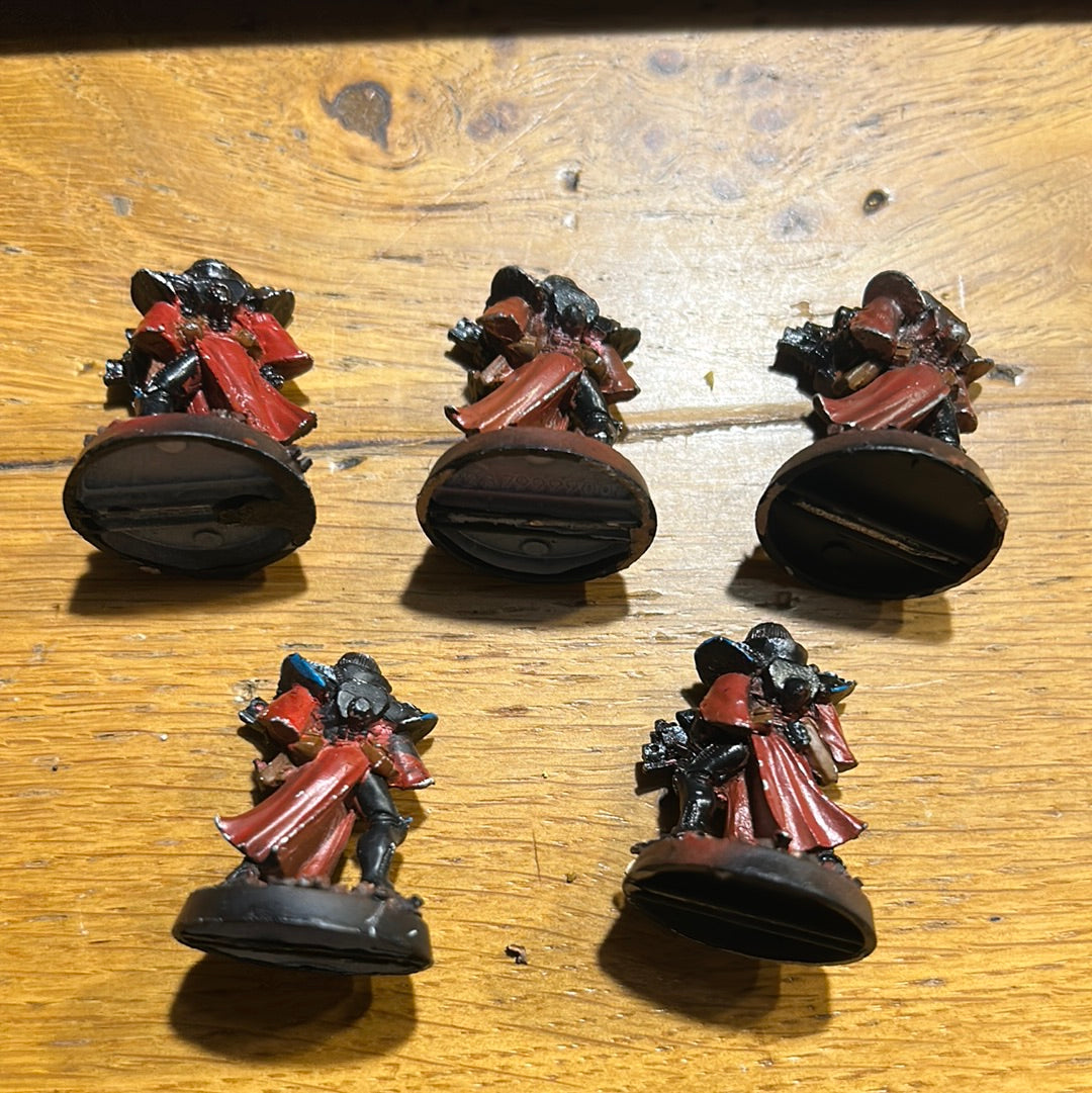 Sisters of battle reinforcements battle sisters with bolters x5 (no backpacks)
