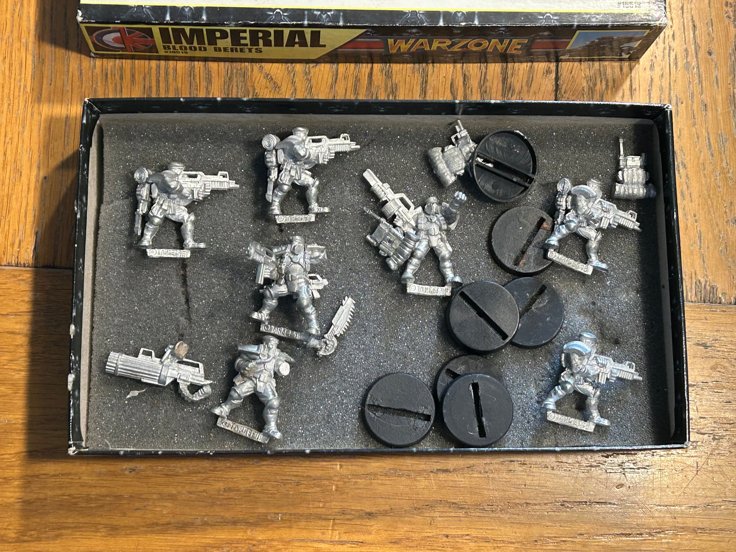 Warzone miniatures imperial blood berets squad