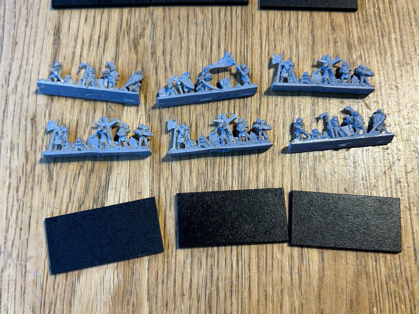 GW Warmaster Vampire Counts zombies x3 bases including command citadel 10mm