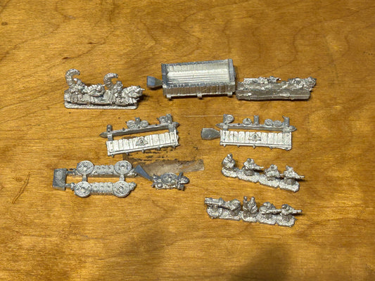 Kislev War Wagon - 10mm - Warmaster - UNPAINTED