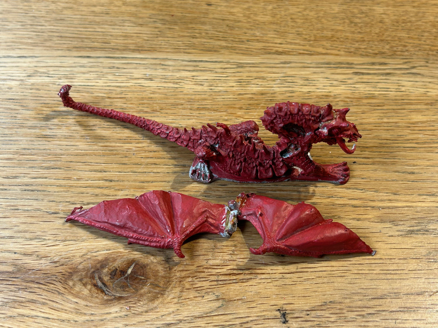 Large Red Dragon Citadel DG2 Ral Partha Warhammer The Old World Metal Miniature