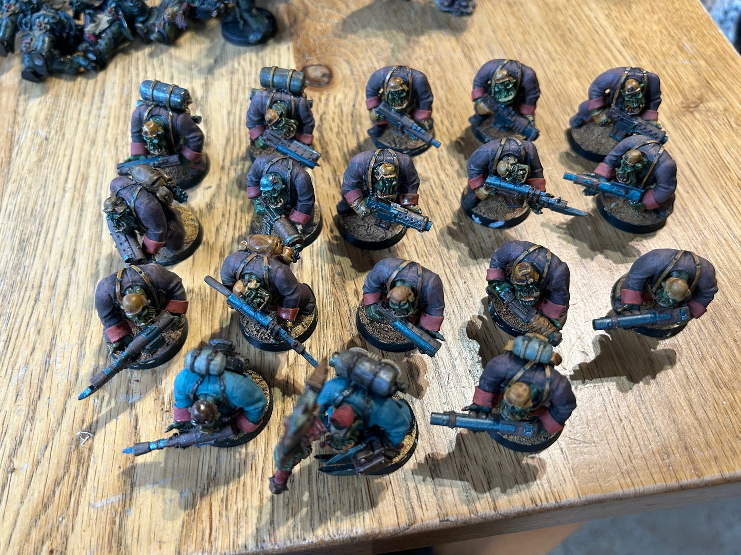 Kromlech ORC squad x18 orcs including commander