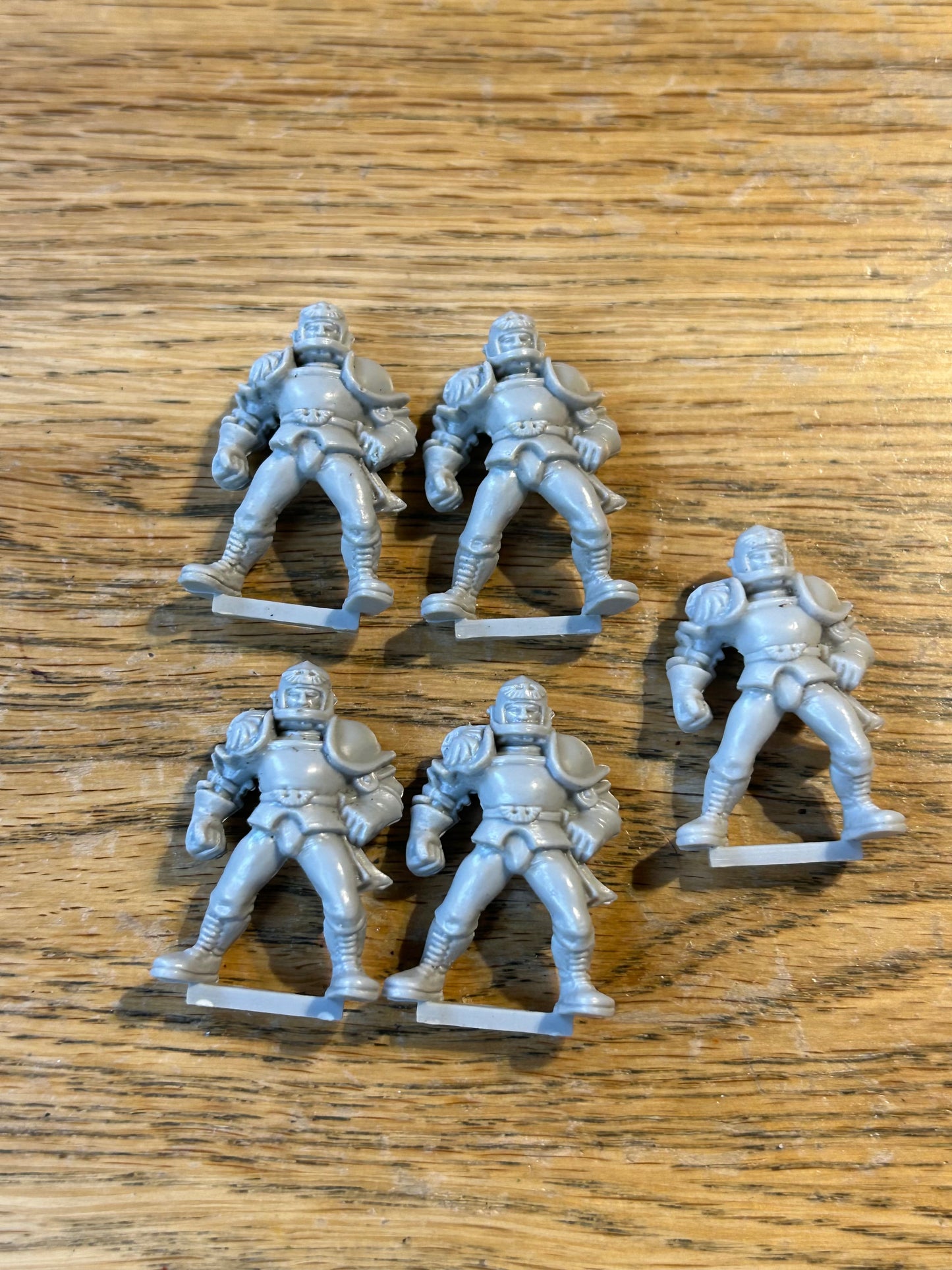Bloodbowl third edition plastic human linemen x5