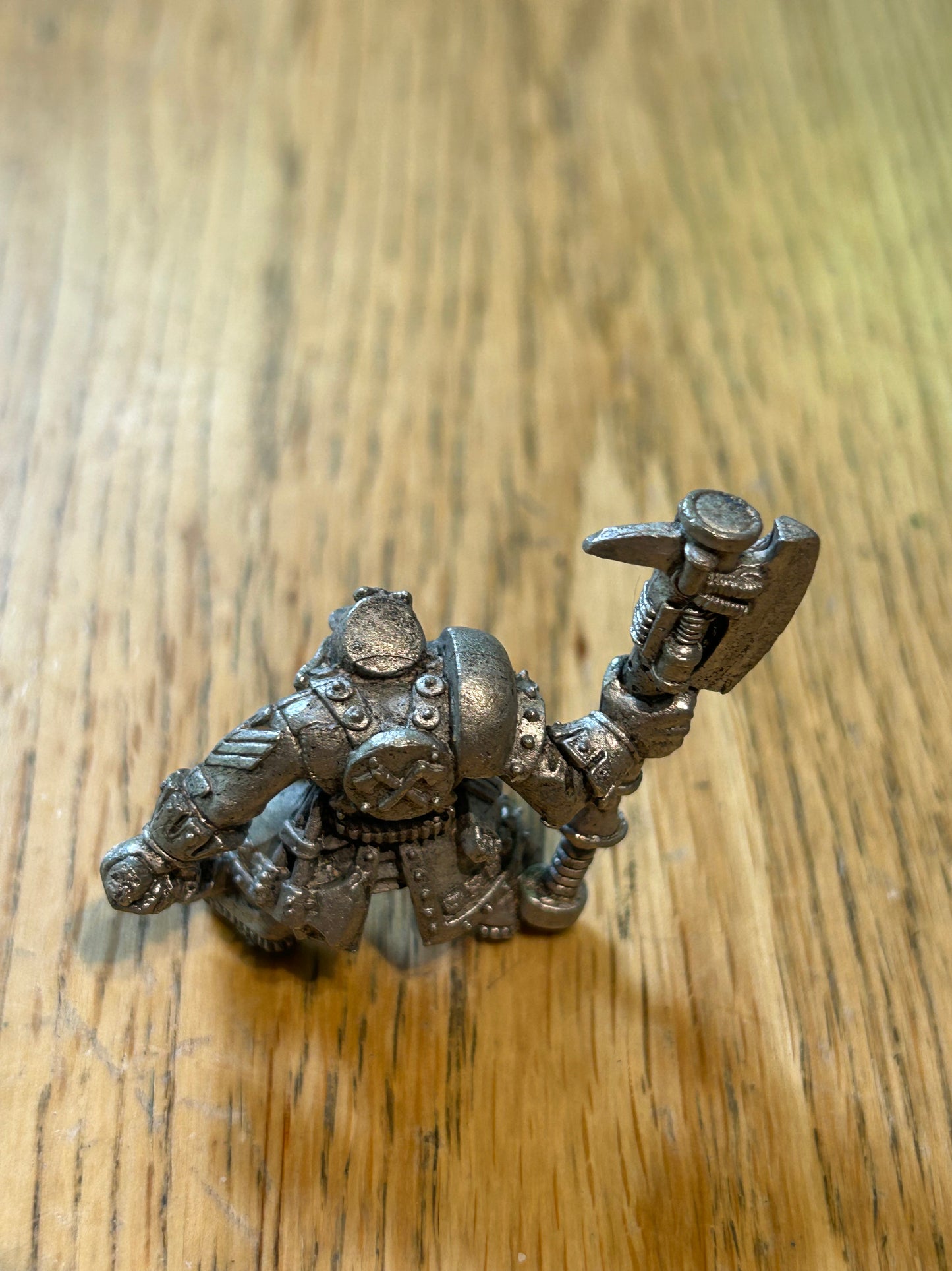 Space Ork Blood Axe Boss Metal Citadel Kev Adams Nob Rogue Trader warhammer 40k (no tab)