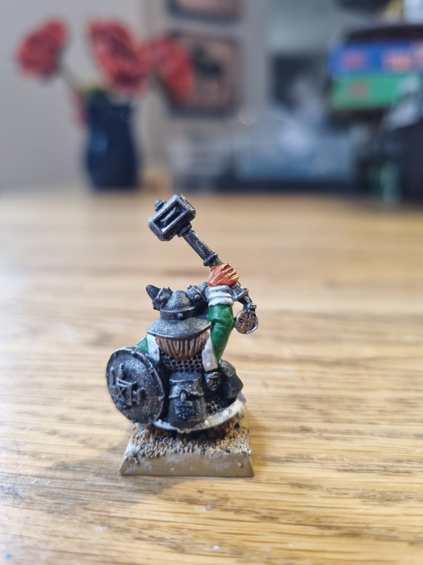 Warhammer fantasy dwarfs battle for skull pass dwarf clansman champion