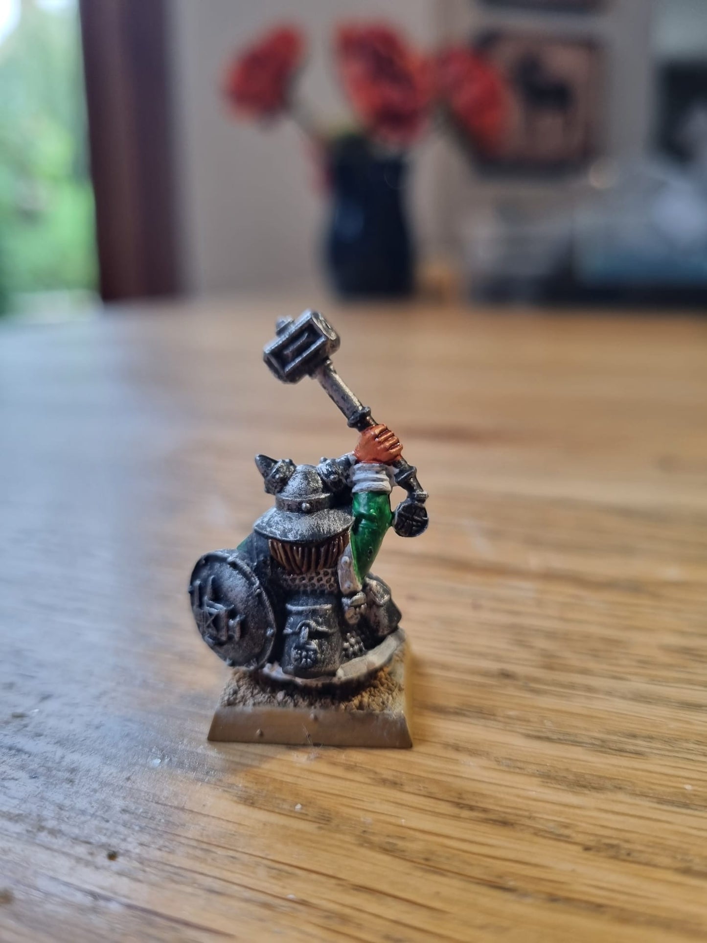 Warhammer fantasy dwarfs battle for skull pass dwarf clansman champion