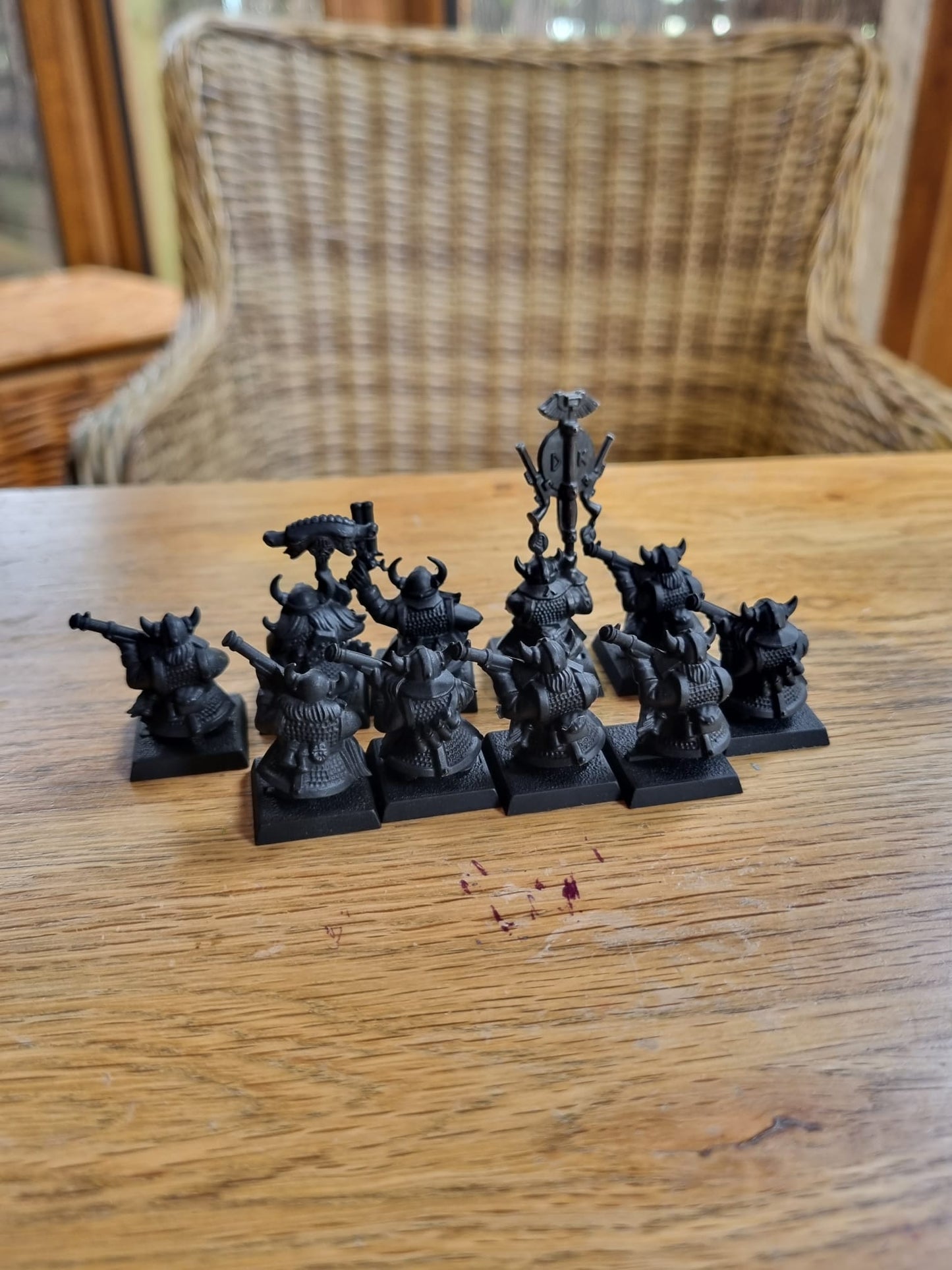WHFB Dwarf Thunderers x 10 (Battle for Skull Pass) - Primed