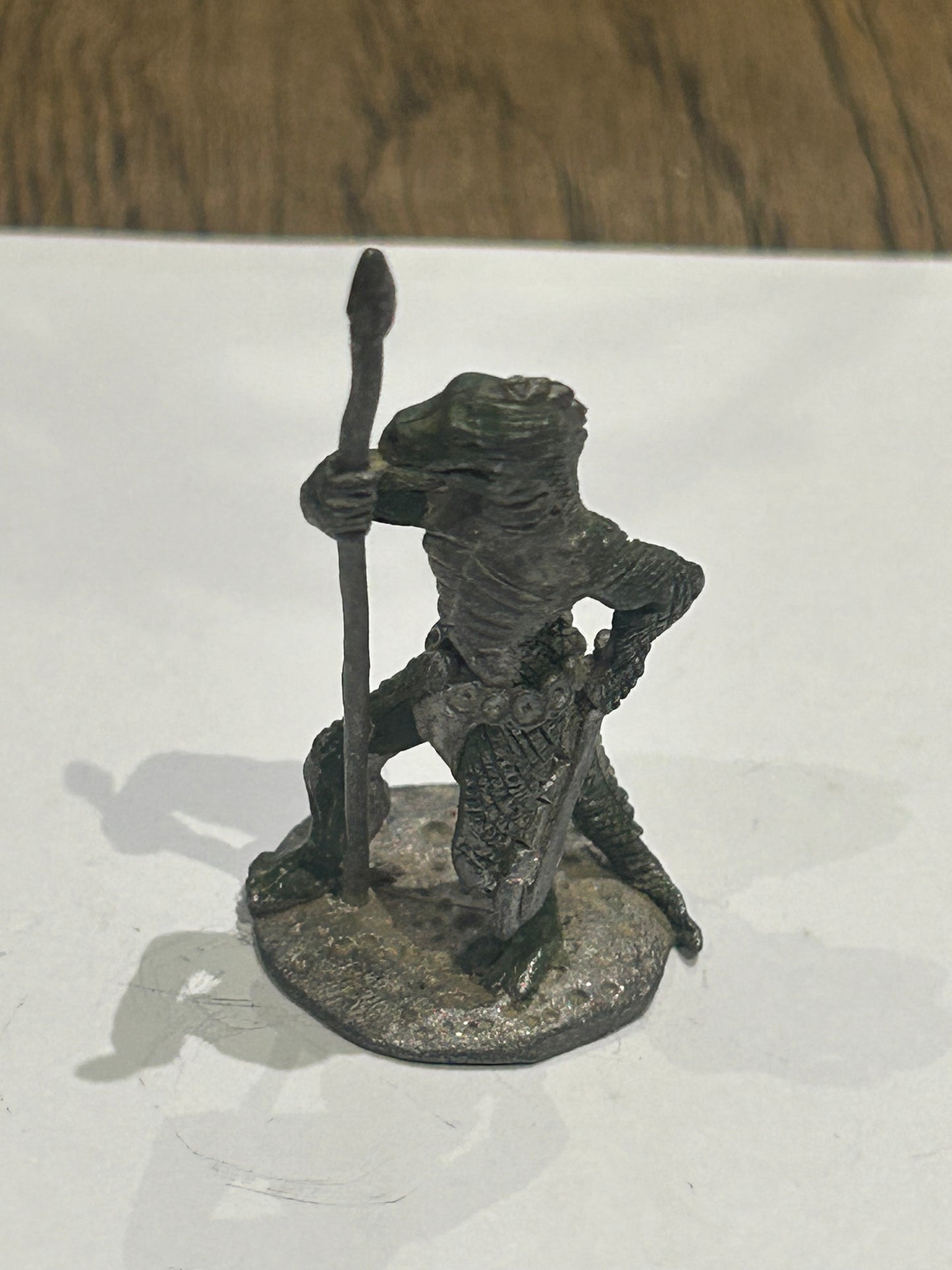 Citadel Warhammer metal 80s Runequest Box Set 5 Dragonewts Full Priest Dragonewt