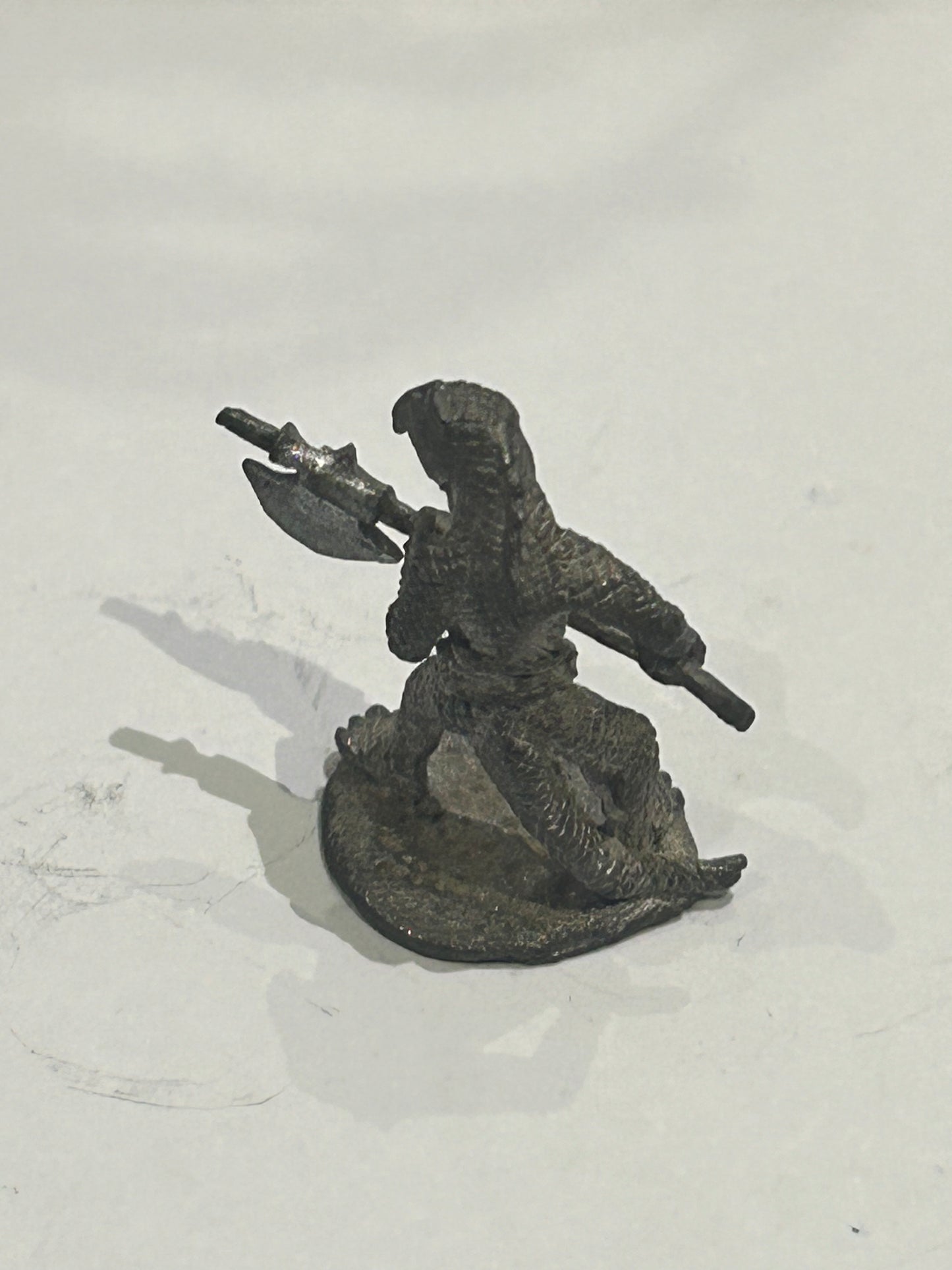 Citadel Runequest Tailed Priest Dragonewt Games Workshop Metal Figure Pre Slotta