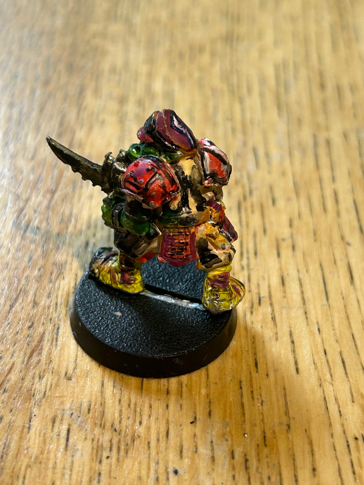 Warhammer 40k rogue trader space ork trooper with bolta