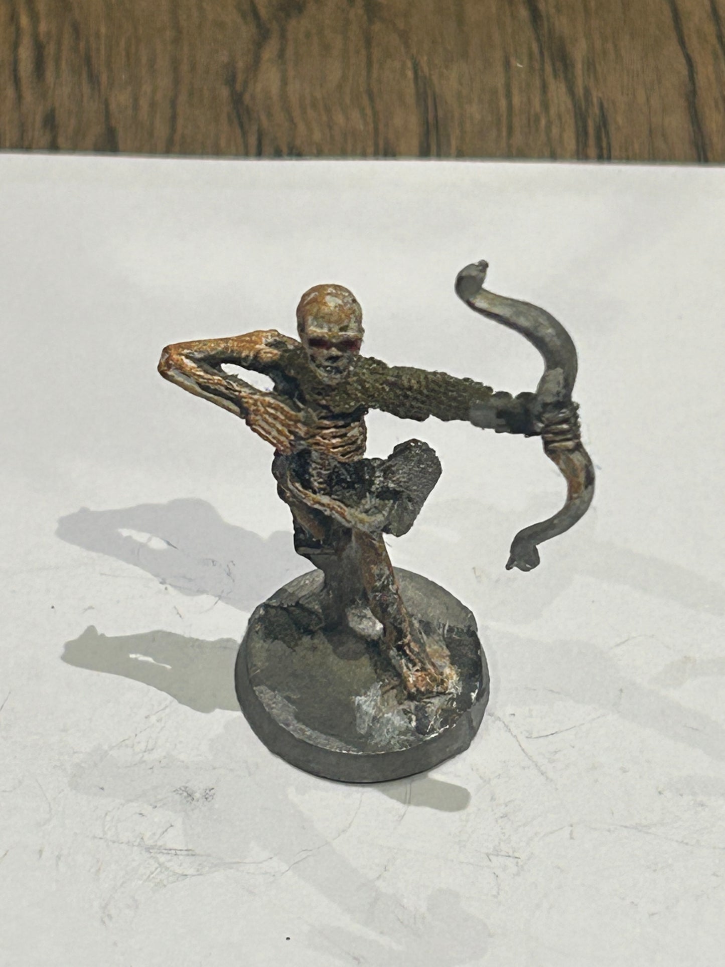 Undead Skeleton warrior with bow - Ral Partha - Metal - D&D