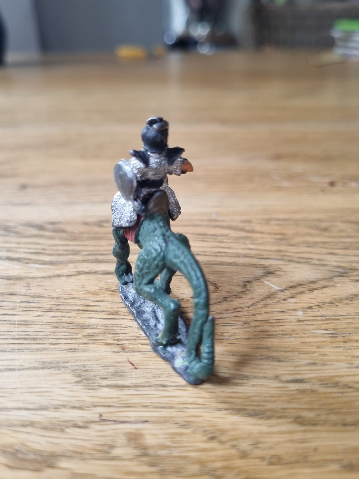 C21 Dark Elf Cold One Rider Metal Warhammer Fantasy