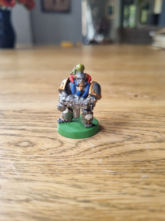 Warhammer 40k chaos space marine second edition marine