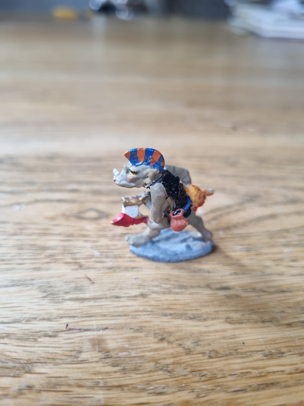 Warhammer fantasy c16 orc with advancing with axe