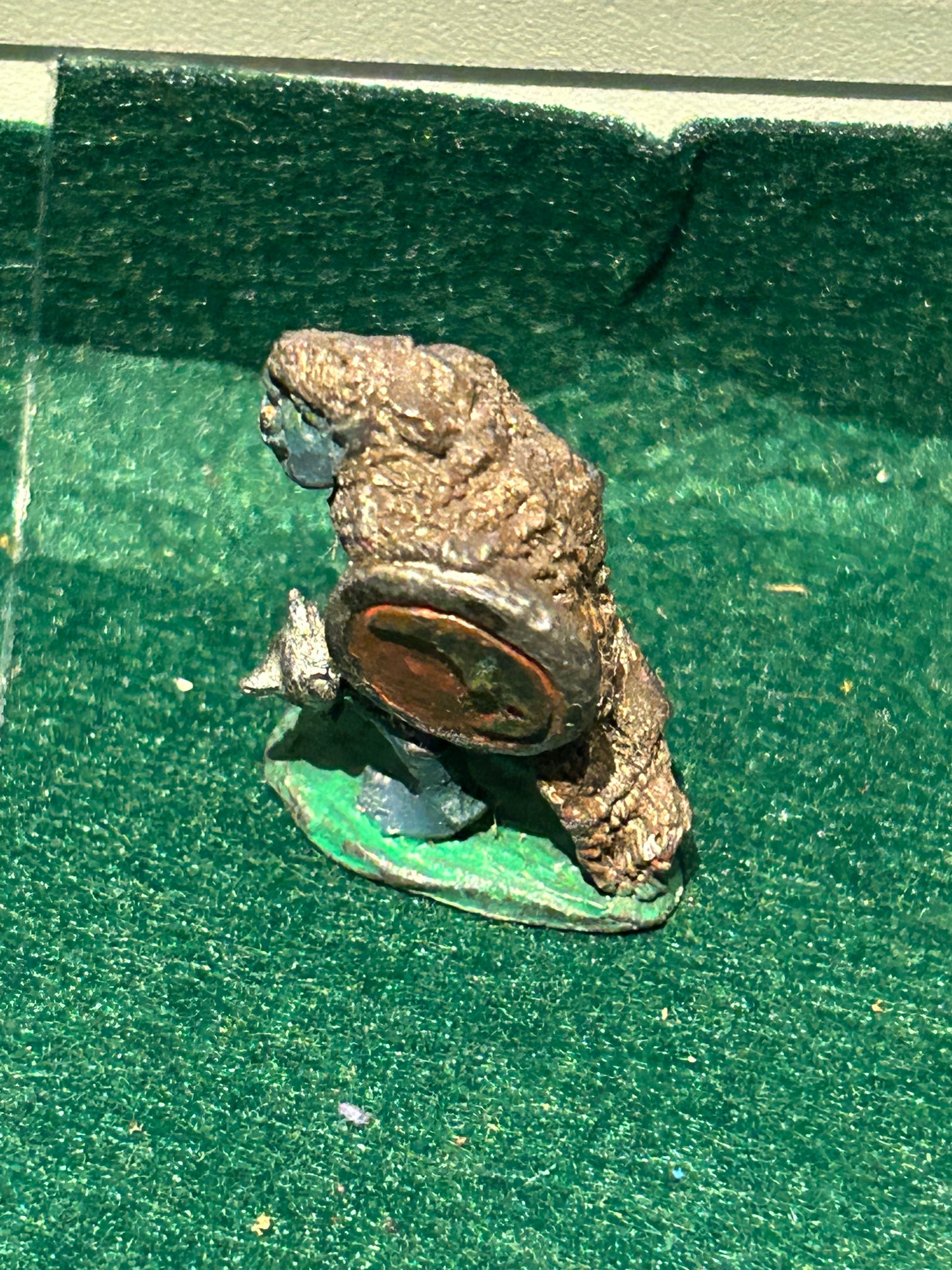 Citadel - Pre Slotta - Warhammer - C15 armoured Orc Warrior -  Mace and shield 1984