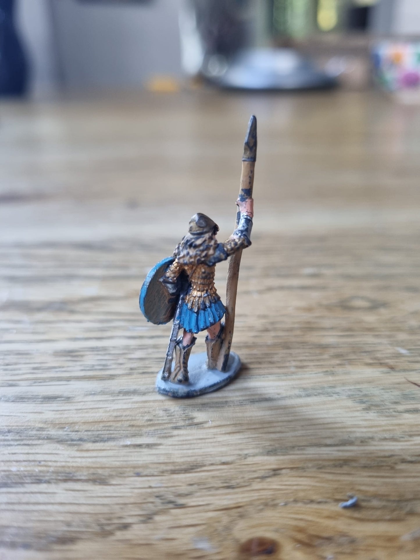 50-0078: Elf Adventurer with Spear and Shield