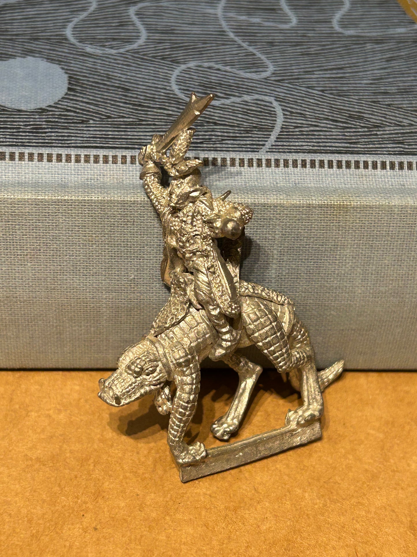 Citadel Warhammer 80s C21 Dark Elf Agard on Cold One