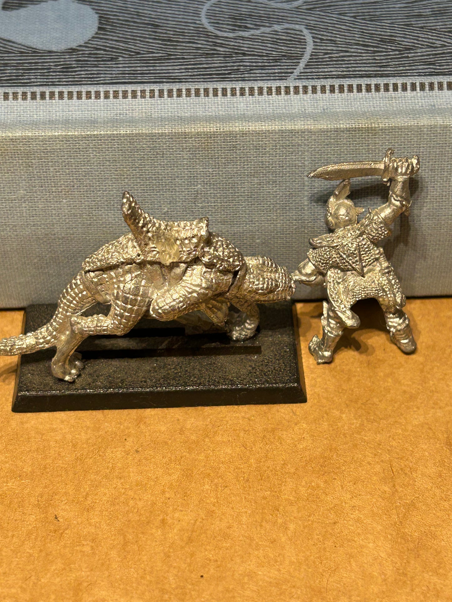 Citadel Warhammer 80s C21 Dark Elf Orribul on Cold One