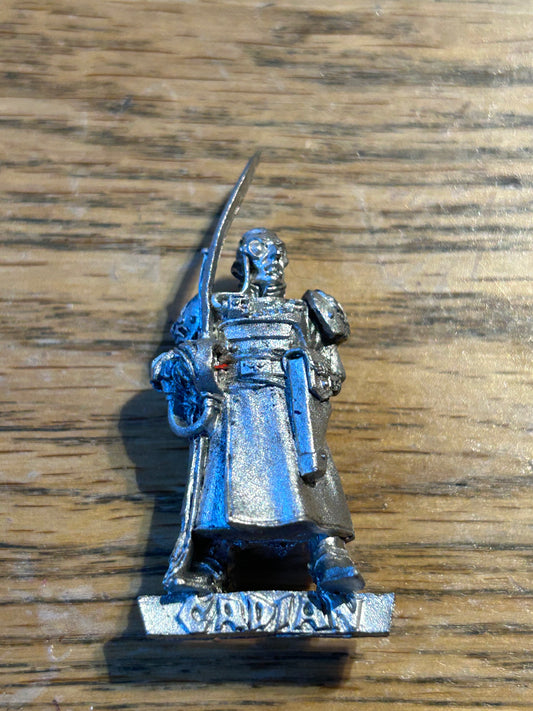 Warhammer 40k Imperial Guard Cadian Company Commander metal
