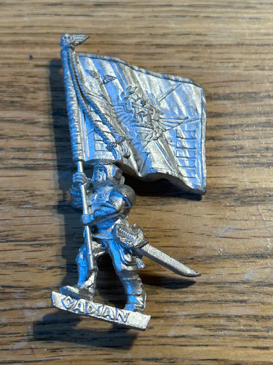 Warhammer 40k Imperial Guard Cadian Battle Standard Metal