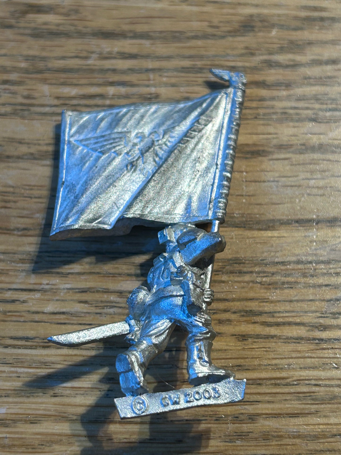 Warhammer 40k Imperial Guard Cadian Battle Standard Metal