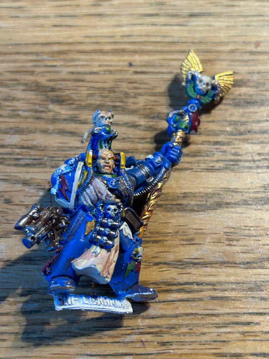 Metal Warhammer 40k Ultramarine Chief Librarian Tigurius