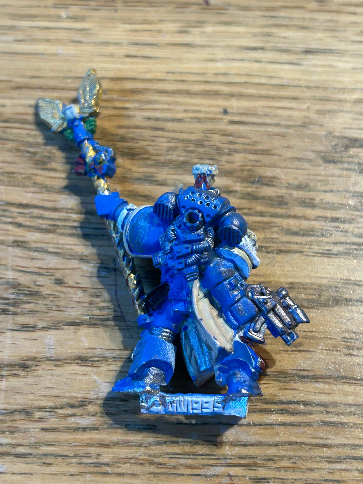 Metal Warhammer 40k Ultramarine Chief Librarian Tigurius