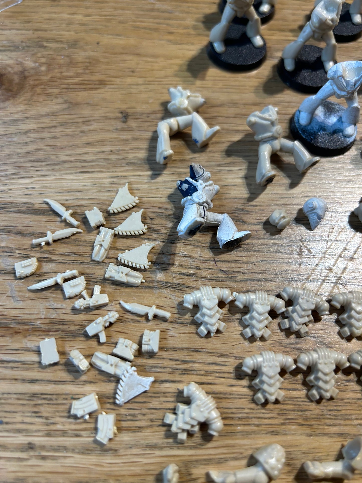 RTB01 Imperial Space Marines Tactical Squad Rogue Trader Warhammer 40k (lots of extra bits to add to them, I’m sure I can find some spare blank bases)