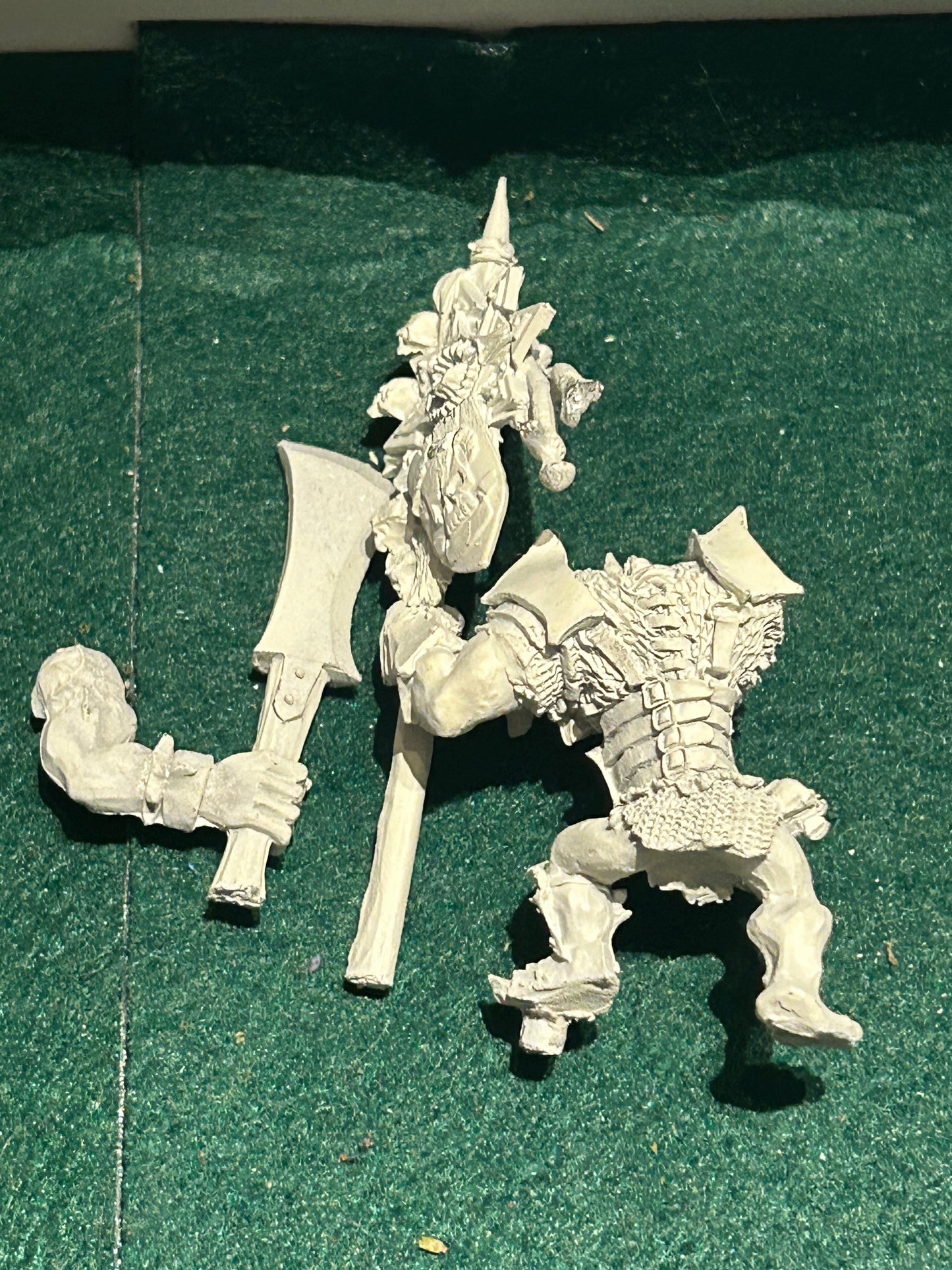 Citadel Warhammer classic Chaos Ogre Command standard bearer