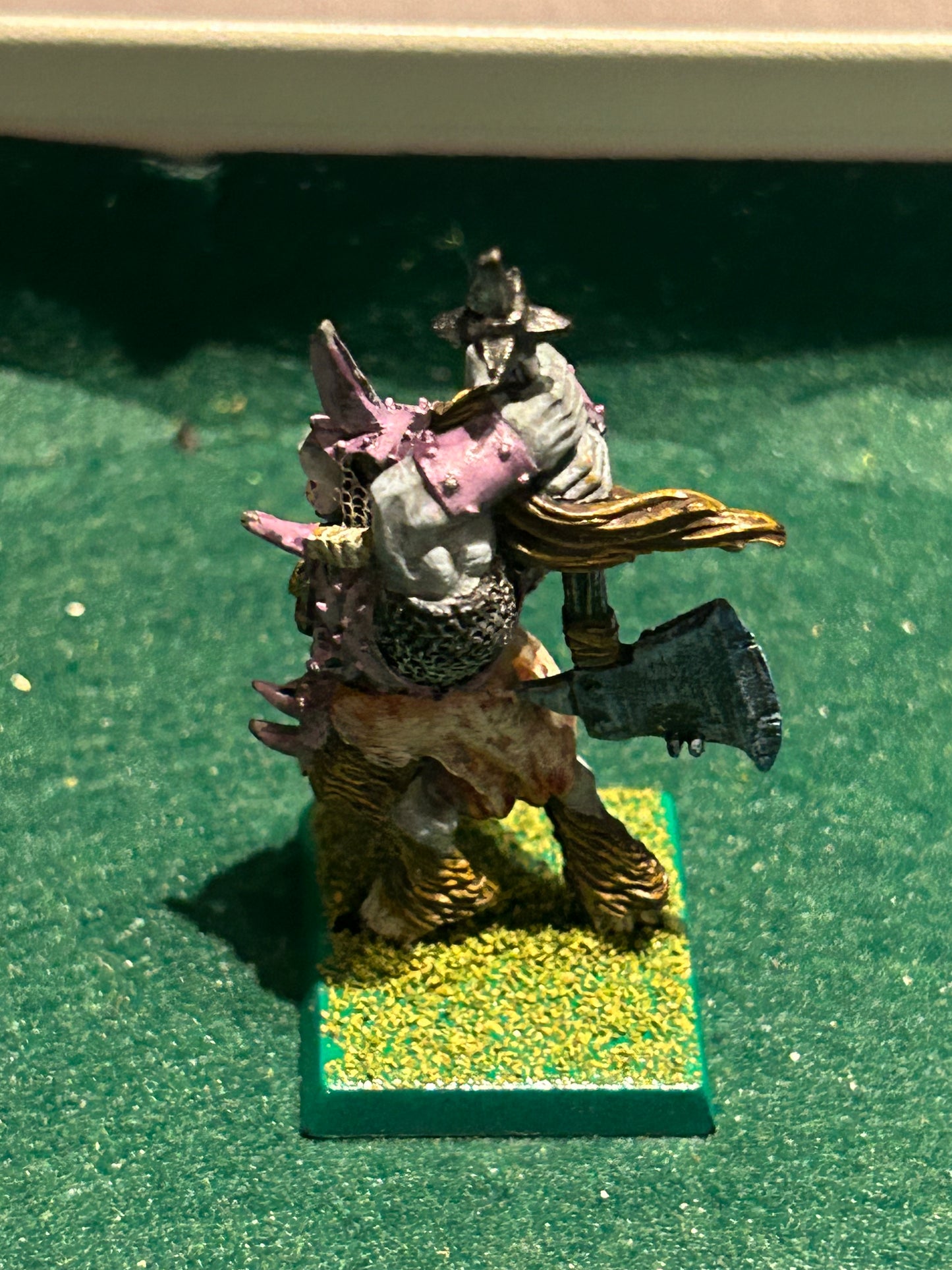 Warhammer Fantasy Beastman beastlord old world