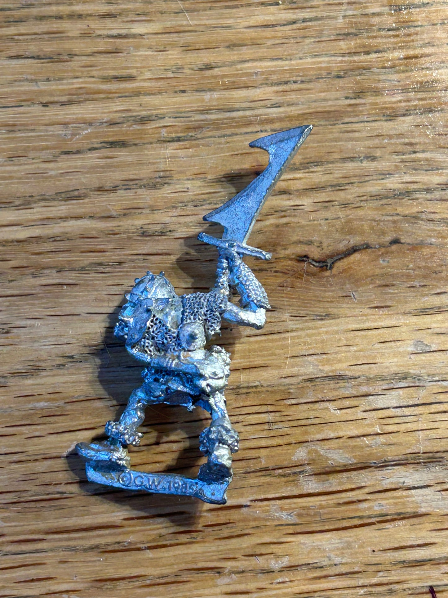 Citadel Warhammer Metal Orc Champion Spigblad Spike Mangler Braggob the Slasher