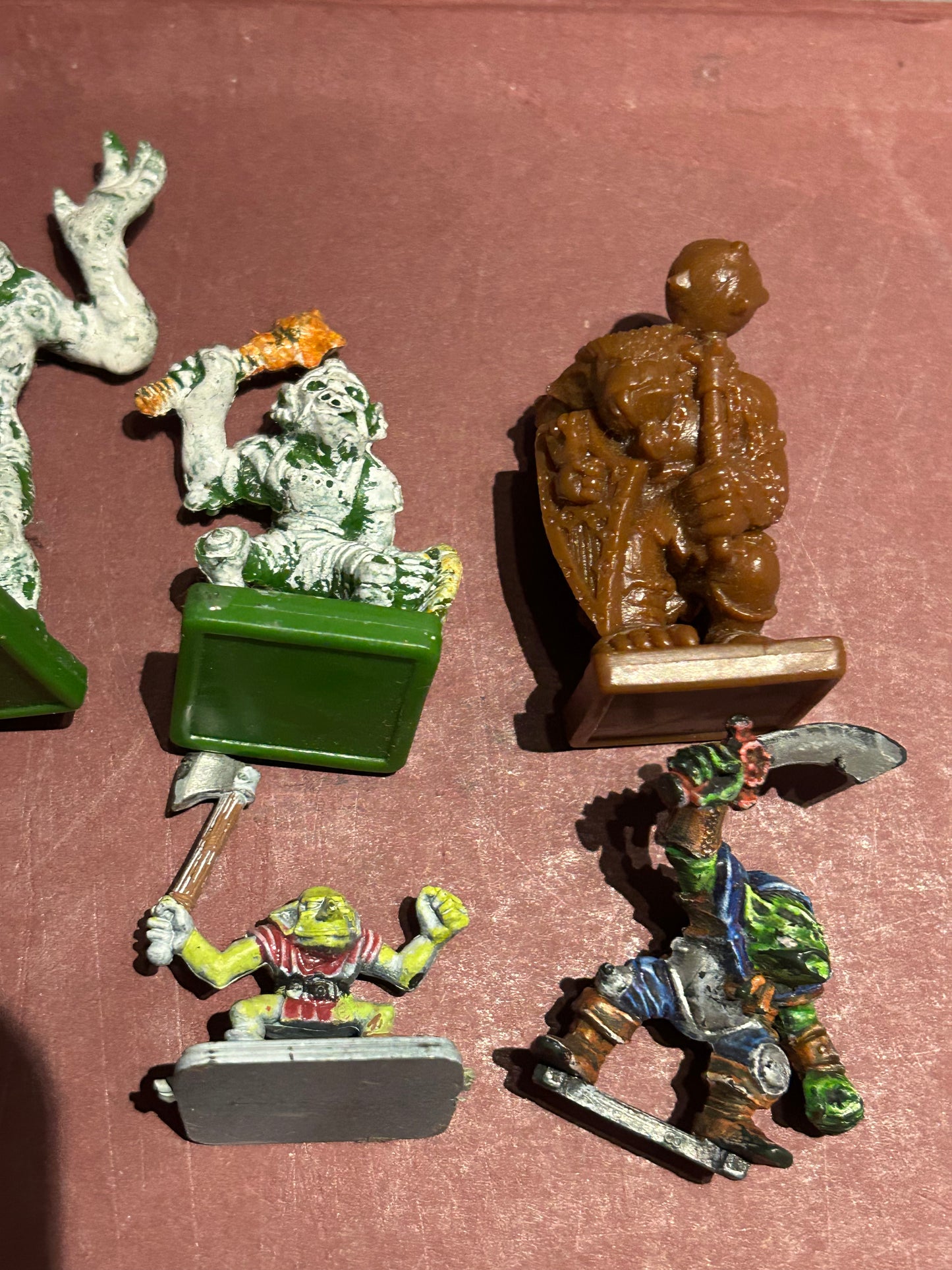 Heroquest and other board games  green skins collection warhammer fantasy proxy