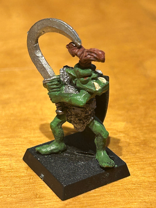 Warhammer fantasy savage orc sword and shield
