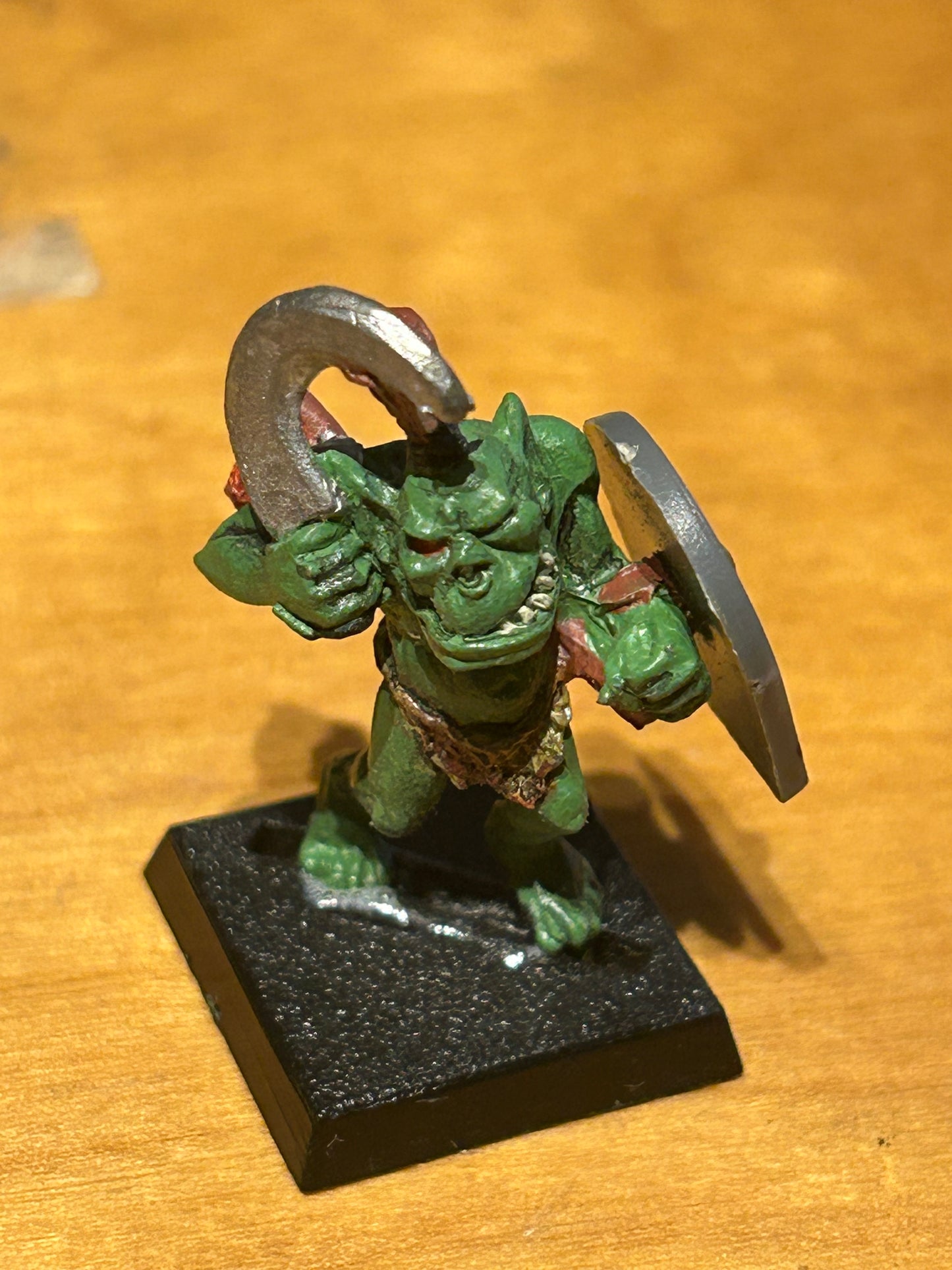 Warhammer fantasy savage orc sword and shield