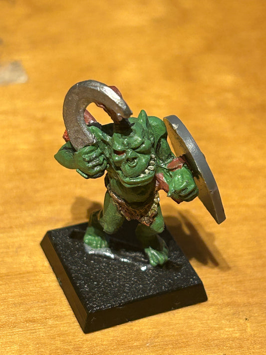 Warhammer fantasy savage orc sword and shield