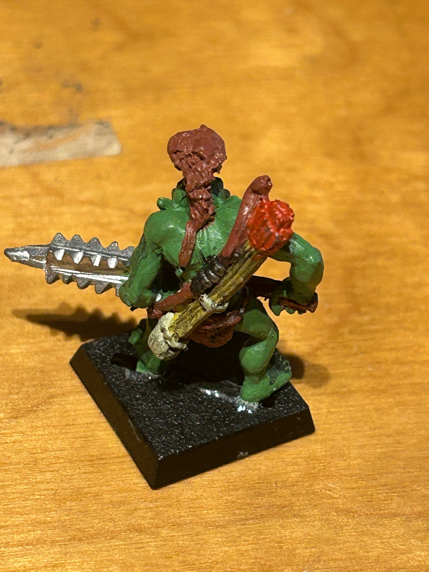 Warhammer fantasy savage orc with great weapon