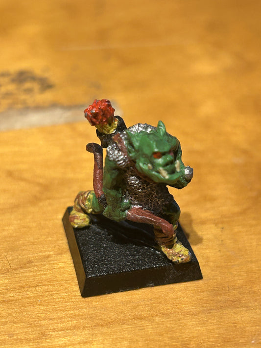 WARLOB SNIPER - C15 ORC - 1985 METAL - CITADEL WARHAMMER fantasy