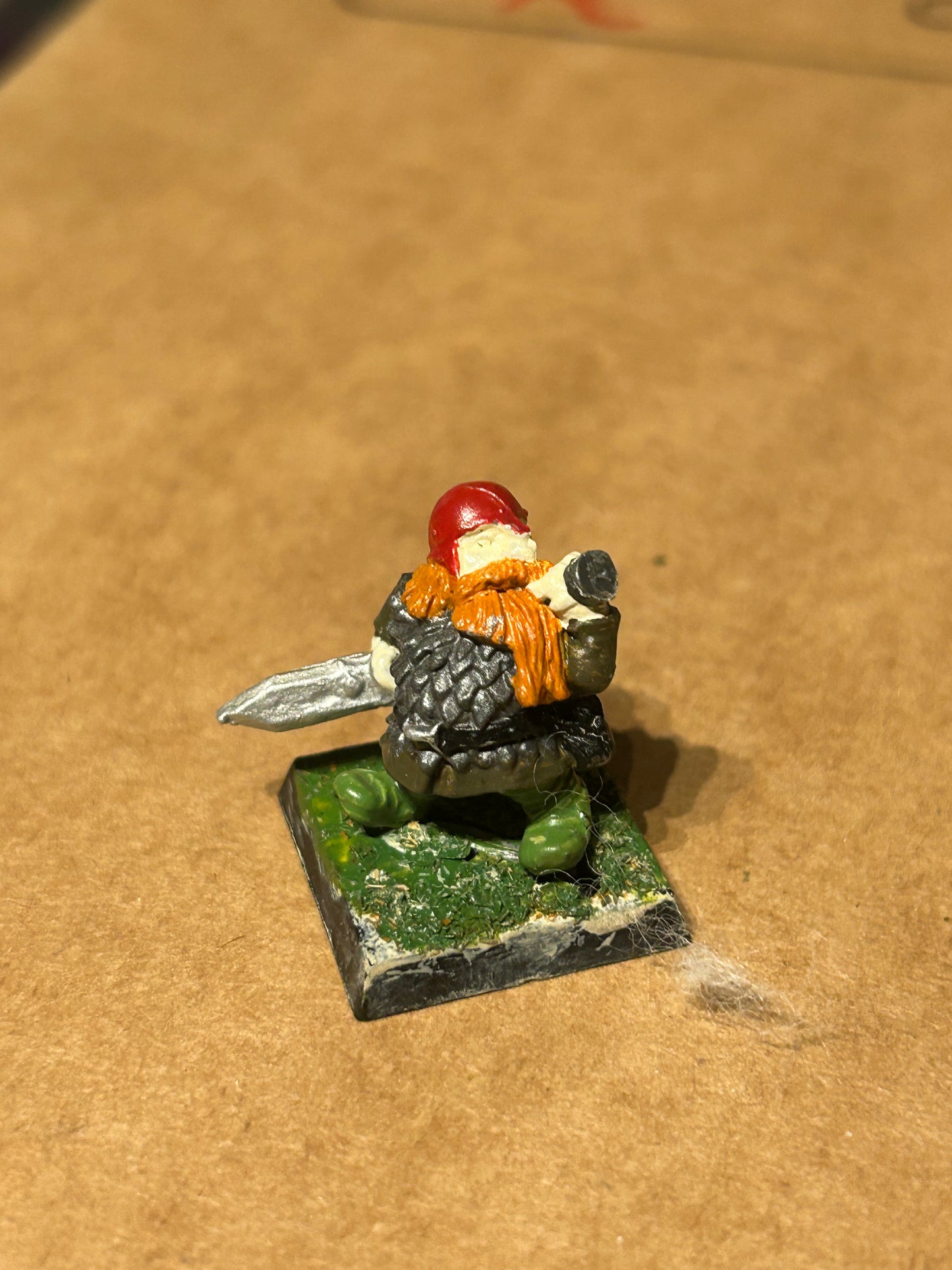 (Copy) Warhammer Citadel 1985 Imperial Dwarf with sword ‘glom’