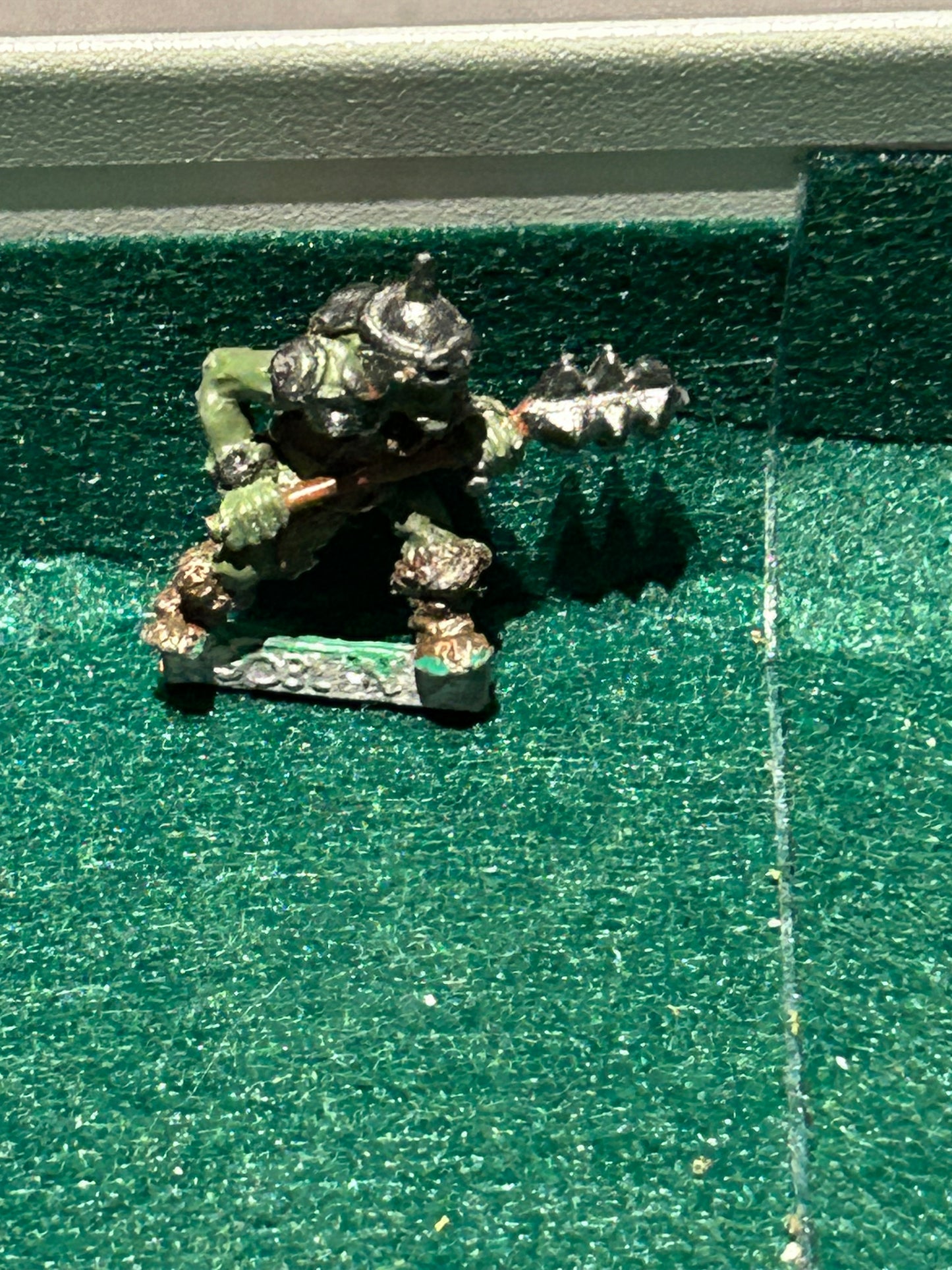 CITADEL warhammer fantasy goblin with double handed mace