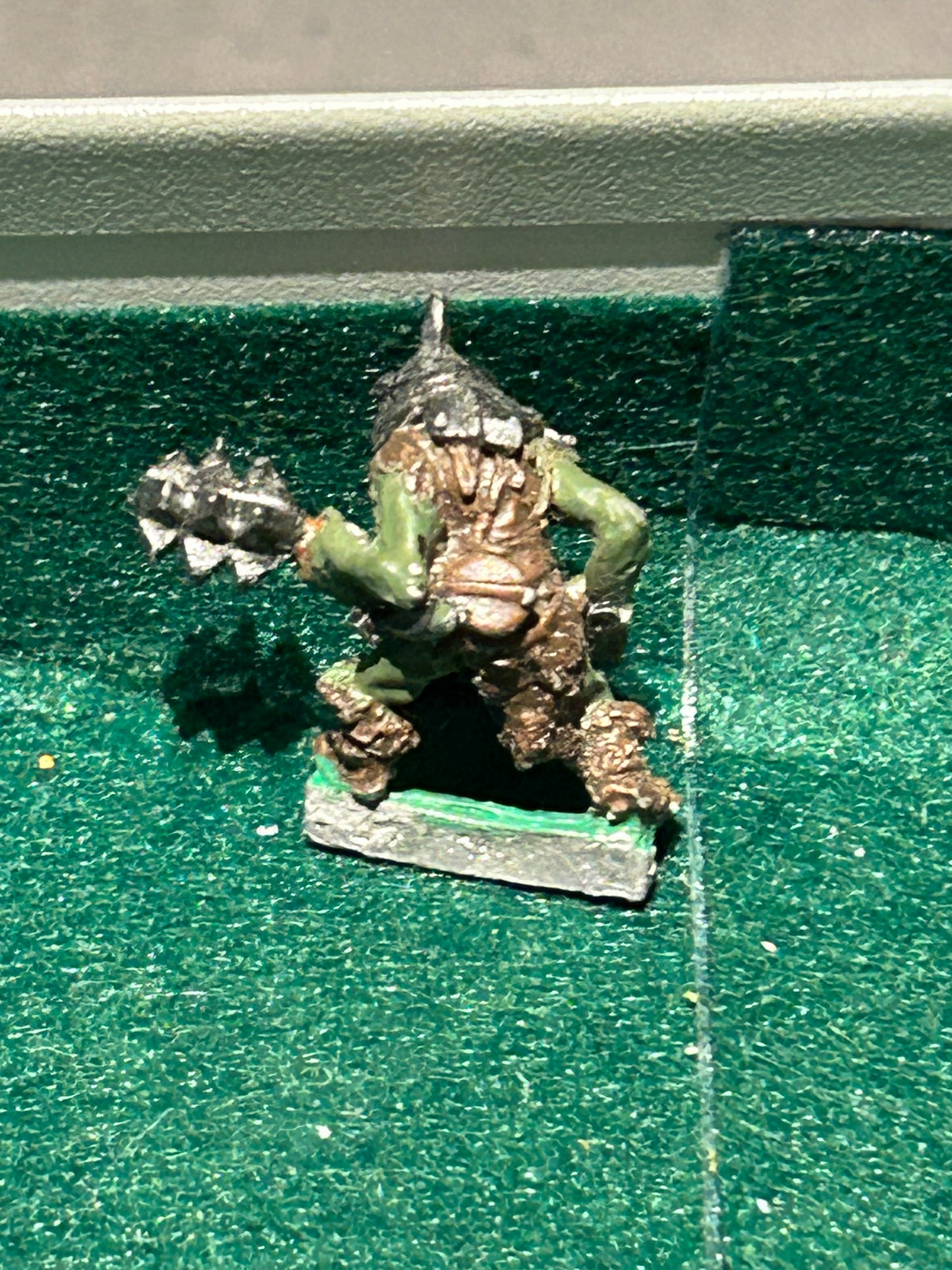 CITADEL warhammer fantasy goblin with double handed mace