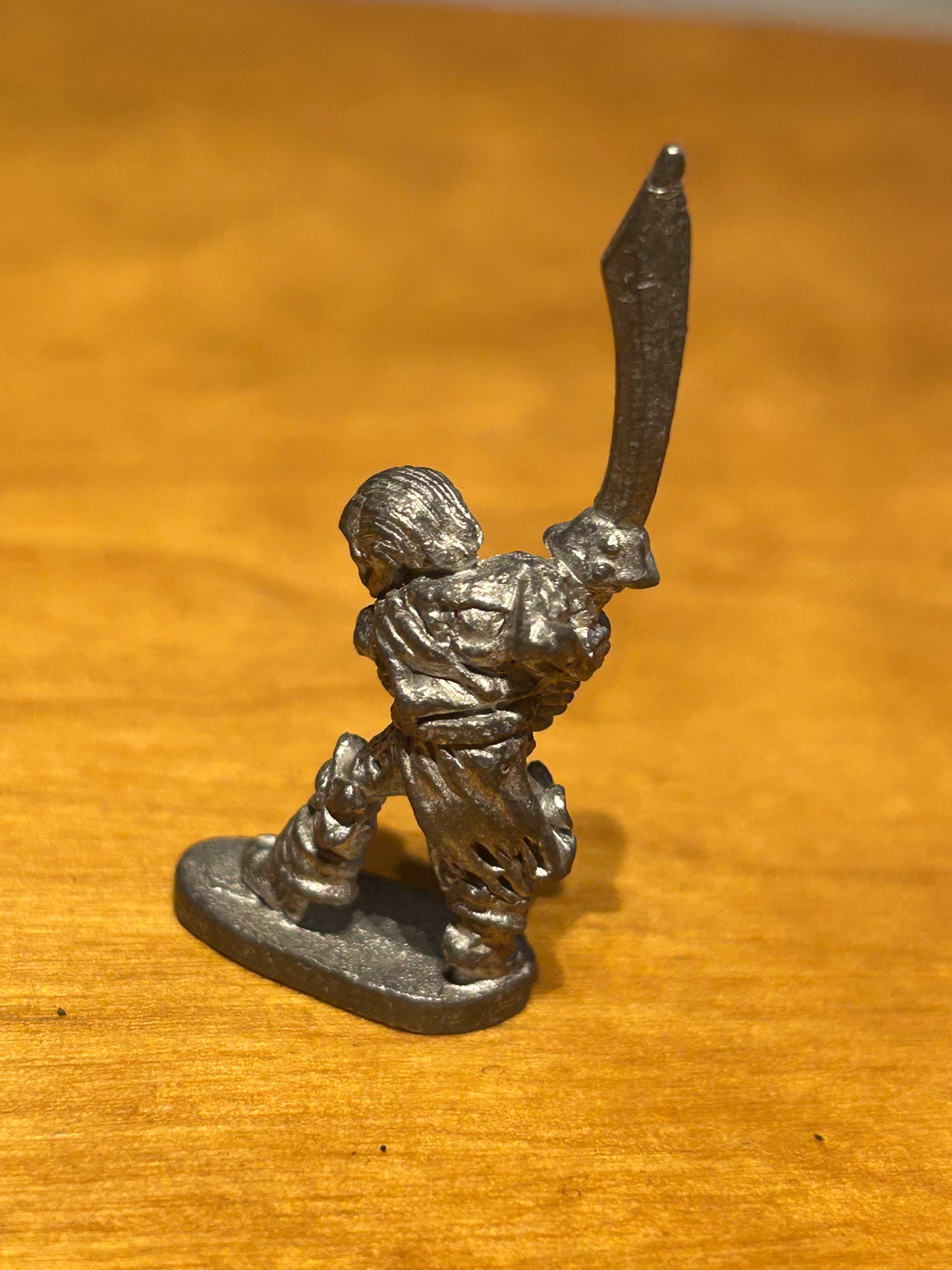 Grenadier models undead zombie swinging sword