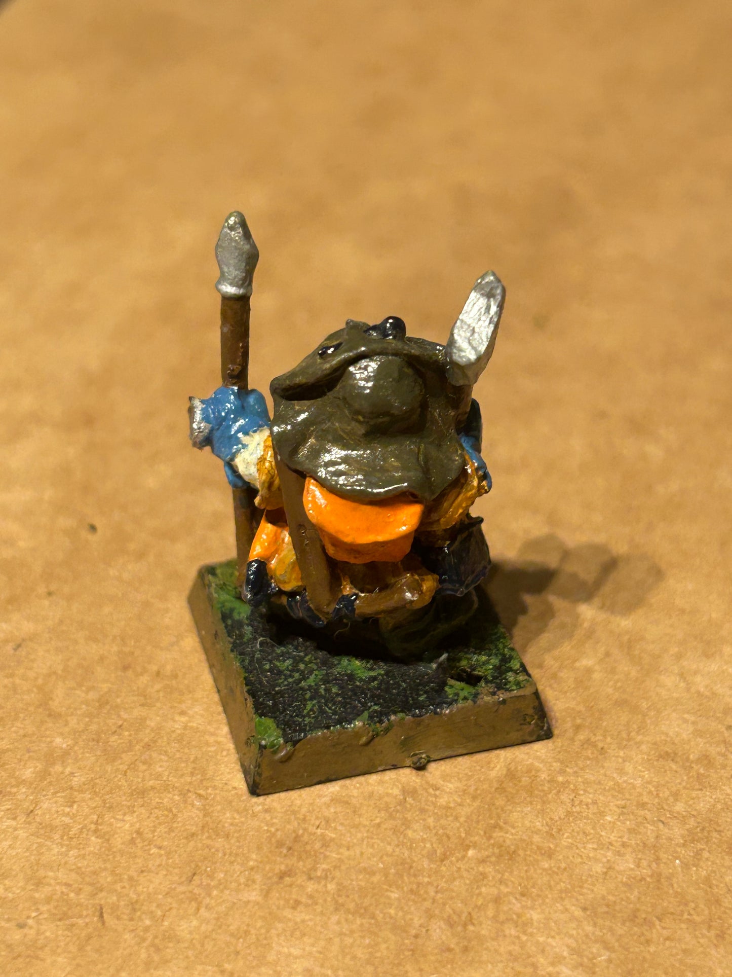 Warhammer Fantasy - Dwarfs - D4 Dwarf Adventurer with Axe and Spear, Nardur