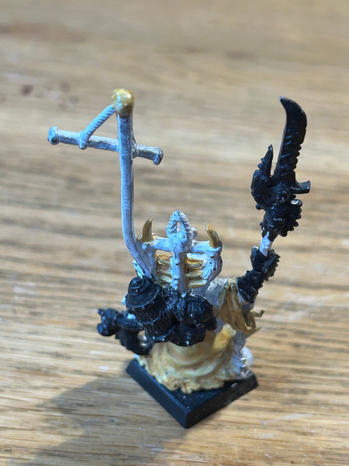 Games Workshop Warhammer Skaven Chief Warlock Ikit Claw Metal Figure