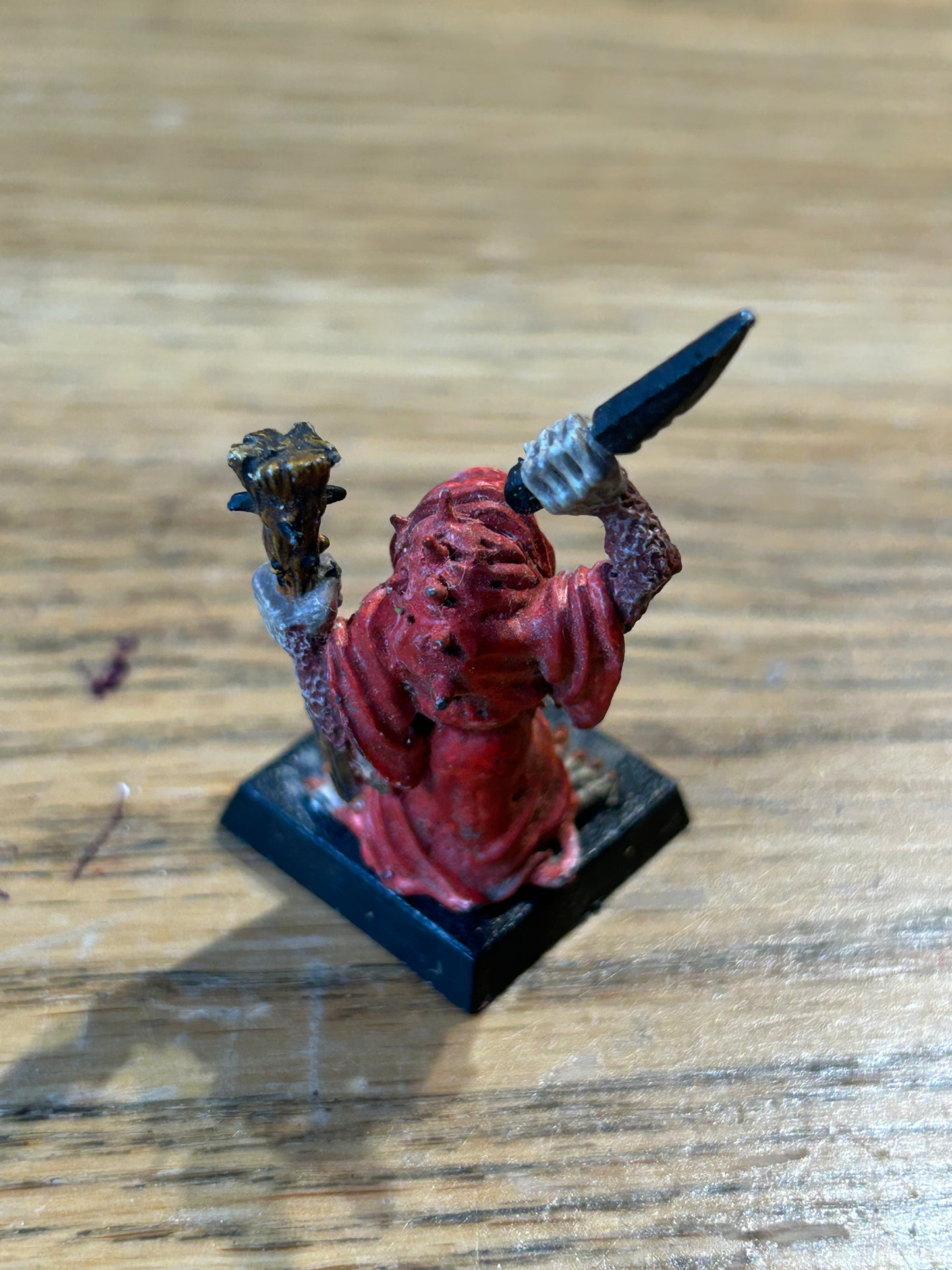 Skaven Spyne Blightmaster Plague Monk Staff Dagger Ratmen C47 warhammer fantasy old world