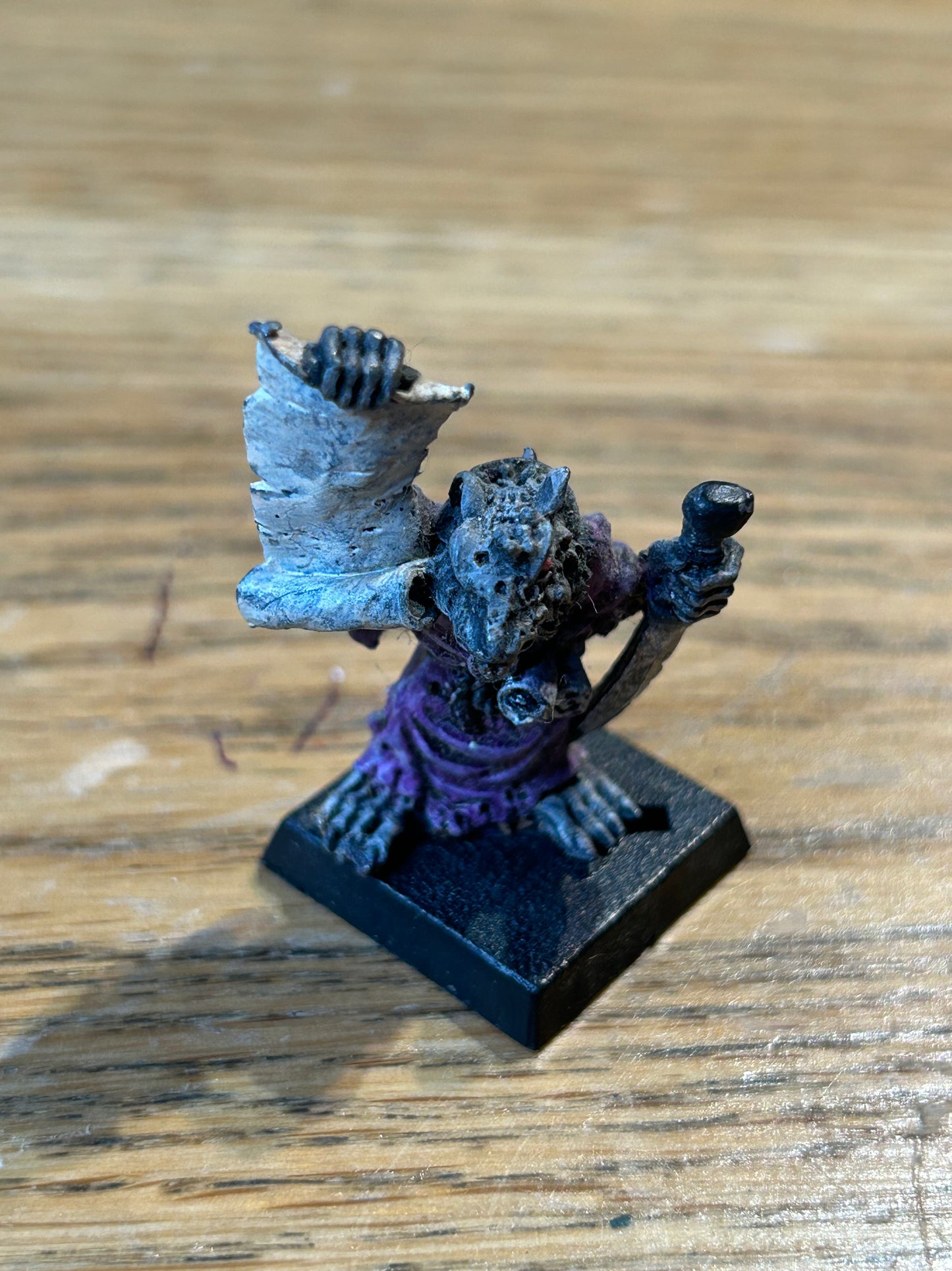 Warhmmmer Fantasy Battle Skaven Wyrde Banebreath 1985
WARHAMMER FANTASY