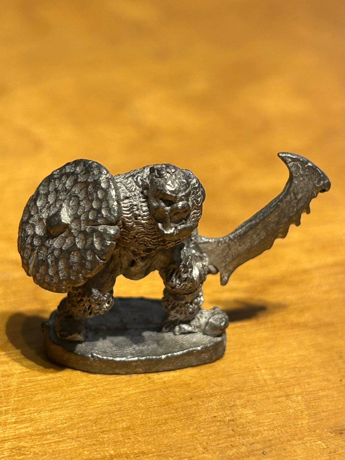 Fantasy warriors orc with sword and shield grenadier models