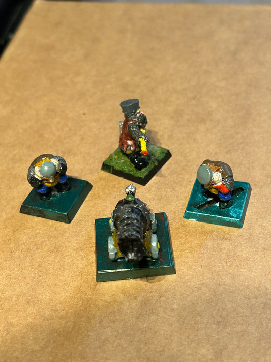 C22 Dwarf Flame Cannon Citadel Games Workshop