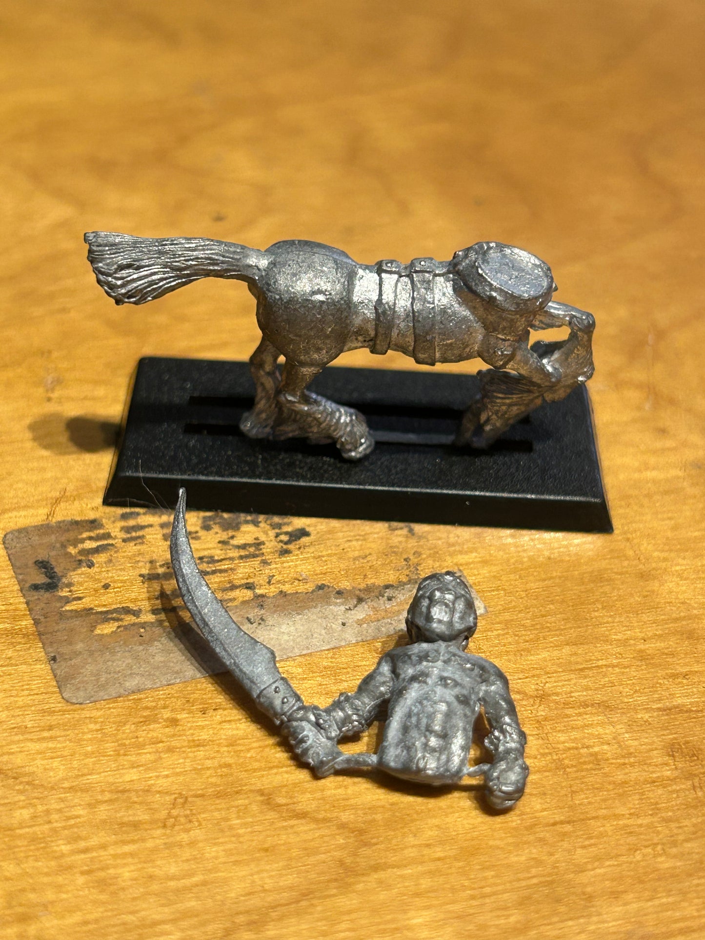 1987 Chaos Centaur CH4 Bloodscream Ironmane Citadel Warhammer fantasy warriors of chaos