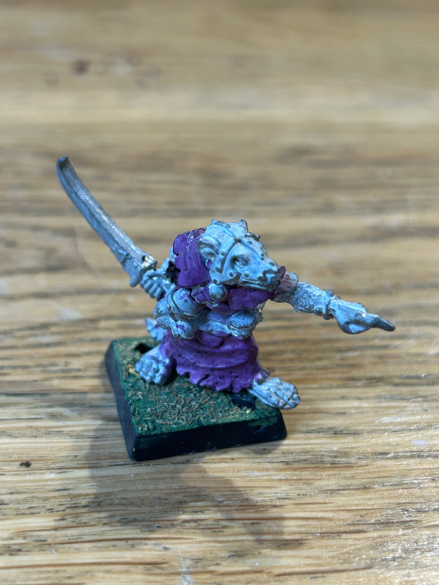 Skaven Commander Mutans Manflayer Sword Chaos Ratmen C47 warhammer Fantasy Old World