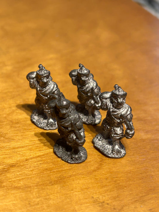 Warhammer fantasy citadel fiend factory goblin firing bow x4